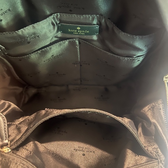 Kate Spade Black Nylon Medium Backpack - Picture 3 of 7